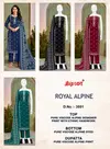 Royal Alpine 3551 By Bipson Pure Viscose Dress Material Exporters In India
